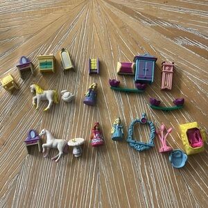 1995 Lot of Starcastle furniture and figurines